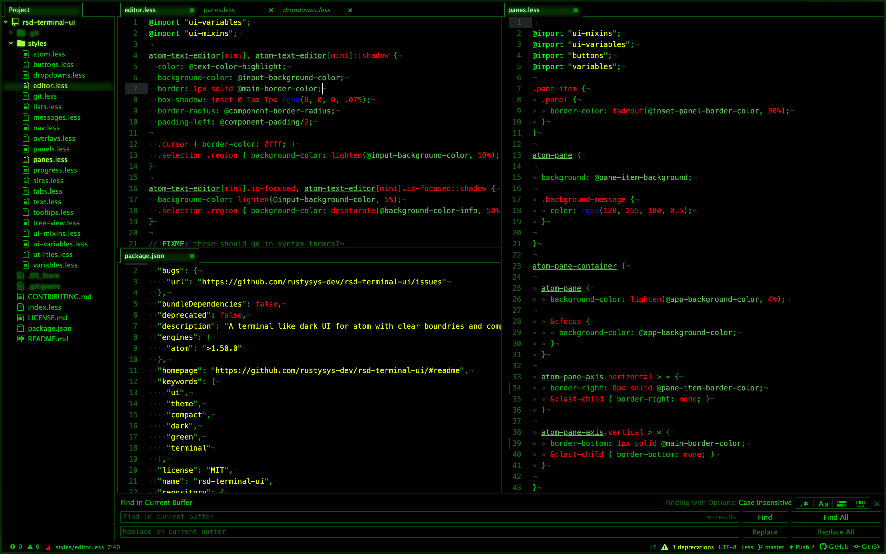 Um terminal moderno.